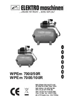 Предварительный просмотр 1 страницы Elektro Maschinen WPEm 7000/100R Operating Instruction