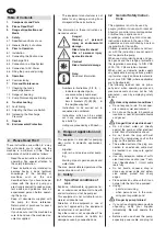 Предварительный просмотр 9 страницы Elektro Maschinen WPEm 7000/100R Operating Instruction