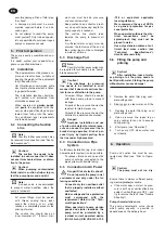 Предварительный просмотр 10 страницы Elektro Maschinen WPEm 7000/100R Operating Instruction