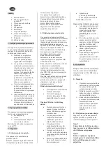 Предварительный просмотр 23 страницы Elektro Maschinen WPEm 7000/100R Operating Instruction