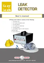 ELEKTRO PARTNER Easy Leak User Manual preview