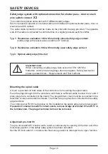 Предварительный просмотр 19 страницы Elektromaten TS 961 Electrical Operating Instructions