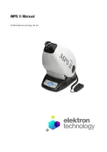 Elektron Technology MPS II Manual предпросмотр