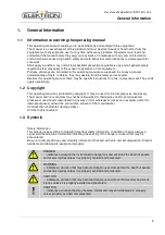 Preview for 5 page of Elektron 328 008 Operating Manual