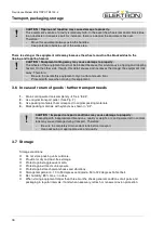 Preview for 18 page of Elektron 328 008 Operating Manual