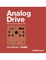 Elektron analog drive User Manual предпросмотр