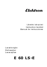 Elektron E 60 LS-E Instruction Booklet preview