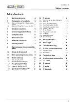 Preview for 3 page of Elektron MULTIMIG 200 Operation Manual