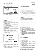 Preview for 21 page of Elektron MULTIMIG 200 Operation Manual