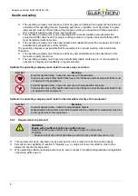 Preview for 8 page of Elektron MULTISPOT MI-100 Operating Manual