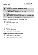 Preview for 12 page of Elektron MULTISPOT MI-100 Operating Manual