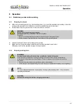 Preview for 27 page of Elektron MULTISPOT MI-90 T Operating Manual