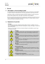 Preview for 4 page of Elektron MULTISPOT MTC-6000 Operating Manual