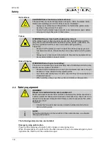 Preview for 10 page of Elektron MULTISPOT MTC-6000 Operating Manual