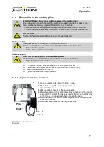 Preview for 17 page of Elektron MULTISPOT MTC-6000 Operating Manual