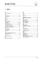 Preview for 23 page of Elektron MULTISPOT MTC-6000 Operating Manual