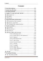 Предварительный просмотр 3 страницы ElektroPhysik MiniTest 430 Technical Reference And Operating Manual