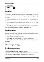 Предварительный просмотр 22 страницы ElektroPhysik MiniTest 430 Technical Reference And Operating Manual