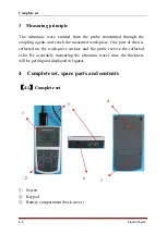 Предварительный просмотр 6 страницы ElektroPhysik MiniTest 440 Technical Reference And Operating Manual