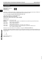 Preview for 16 page of Elektror HAFC Operating And Assembly Instructions Manual