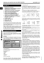 Preview for 10 page of Elektror HRD 2 FU 130/7 Operating And Assembly Instructions Manual