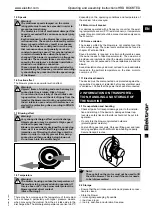 Preview for 11 page of Elektror HRD 2 FU 130/7 Operating And Assembly Instructions Manual