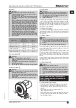 Предварительный просмотр 11 страницы Elektror HRD 2 FU-130 Series Operating And Assembly Instructions Manual