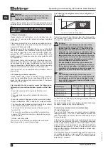 Предварительный просмотр 14 страницы Elektror HRD 2 FU-130 Series Operating And Assembly Instructions Manual