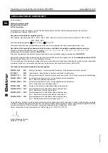 Preview for 20 page of Elektror RD 62 Operation And Assembly Instructions