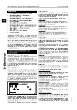 Preview for 22 page of Elektror RD 62 Operation And Assembly Instructions