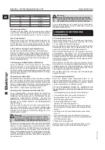 Предварительный просмотр 6 страницы Elektror S-LP 133/62 Operating And Assembly Instructions Manual