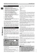 Предварительный просмотр 10 страницы Elektror S-LP 133/62 Operating And Assembly Instructions Manual