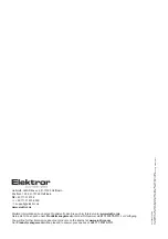 Предварительный просмотр 24 страницы Elektror S-LP 133/62 Operating And Assembly Instructions Manual