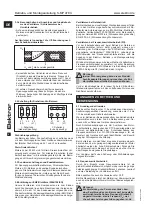 Preview for 8 page of Elektror S-MP 345/20 Operation And Assembly Instructions