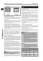 Preview for 20 page of Elektror S-MP 345/20 Operation And Assembly Instructions