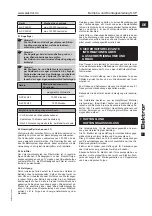 Предварительный просмотр 7 страницы Elektror S-XP 240/40 Operating And Assembly Instructions Manual