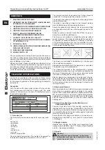 Предварительный просмотр 10 страницы Elektror S-XP 240/40 Operating And Assembly Instructions Manual