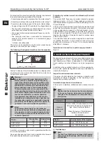 Предварительный просмотр 14 страницы Elektror S-XP 240/40 Operating And Assembly Instructions Manual