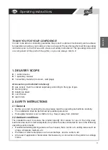 Preview for 9 page of Elektrotechnik Schabus 200892 Operating Instructions Manual