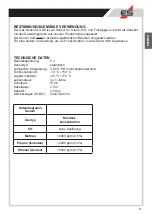 Предварительный просмотр 3 страницы Elektrotechnik Schabus 200897-SE Operating Instructions Manual