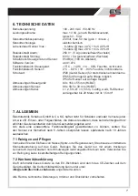 Preview for 7 page of Elektrotechnik Schabus 300266 Operating Manual