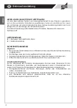 Preview for 2 page of Elektrotechnik Schabus 300924 Operating Instructions Manual