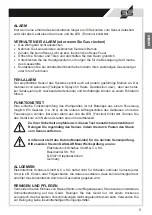 Preview for 5 page of Elektrotechnik Schabus GAS ALARM GX-B1 Operating Instructions Manual