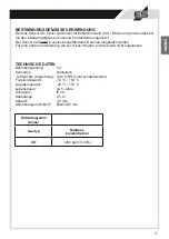 Preview for 3 page of Elektrotechnik Schabus GAS SENSOR GX-CO Operating Instructions Manual