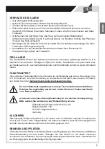 Preview for 5 page of Elektrotechnik Schabus GAS SENSOR GX-CO Operating Instructions Manual