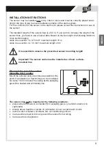 Preview for 9 page of Elektrotechnik Schabus GAS SENSOR GX-CO Operating Instructions Manual