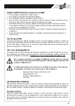 Preview for 25 page of Elektrotechnik Schabus GAS SENSOR GX-CO Operating Instructions Manual