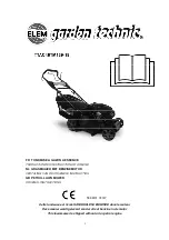 Elem Garden Technic 5411074191528 Original Instructions Manual предпросмотр