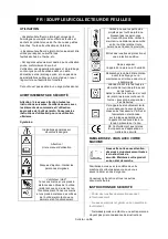 Предварительный просмотр 6 страницы Elem Garden Technic ASB3000-16 Original Instructions Manual