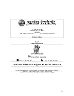 Предварительный просмотр 35 страницы Elem Garden Technic CBE25020 Original Instructions Manual